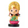 lakshmi ji bobblehead front look green color