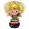 lakshmi ji bobblehead front look green color