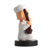 white color sitting god ganesh ji bobblehead side look